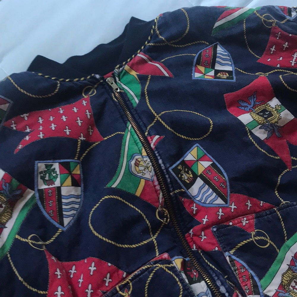 Vintage Pattern Bomber - Picture 2 of 5
